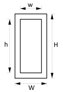 Cross-sectional Area formulas for different shapes and sections ...