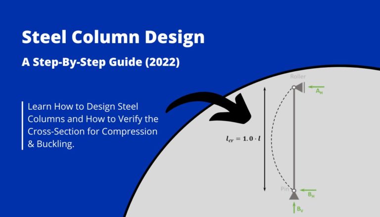 A guide on how to design a steel column with compression and buckling verification
