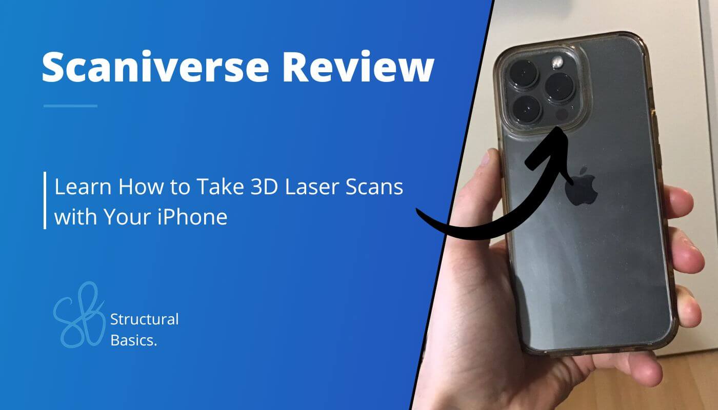 Scaniverse Review showing how to do laser scans with iPhone