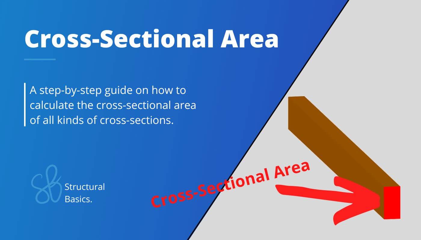 How to calculate the cross-sectional area?