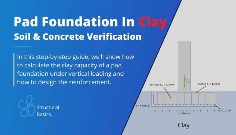 Pad Foundation In Clay [Design Of Soil And Concrete]